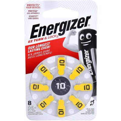 Energizer Hearing Aid PR70 (8 pcs, 10, 91 mAh), Batteries + piles - Publicité Energizer Hearing Aid PR70 (8 pcs, 10, 91 mAh), Batteries + piles - Publicité