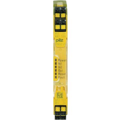 Relais de sécurité Pilz PNOZ s1 - 24V DC, 2 NO, Cat 3 ISO 13849-1 - Publicité Relais de sécurité Pilz PNOZ s1 - 24V DC, 2 NO, Cat 3 ISO 13849-1 - Publicité