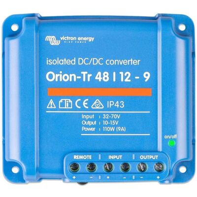Convertisseur isolé Victron Energy Orion-Tr 48/12-9A - CC-CC - Publicité Convertisseur isolé Victron Energy Orion-Tr 48/12-9A - CC-CC - Publicité
