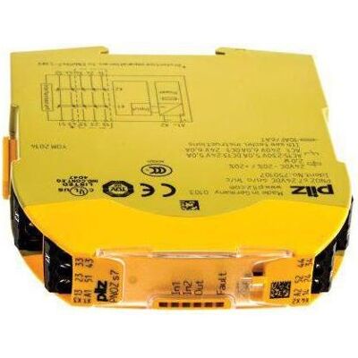 Pilz PNOZ S7 Module de Sécurité 24VDC - Relais de Sécurité - Publicité Pilz PNOZ S7 Module de Sécurité 24VDC - Relais de Sécurité - Publicité