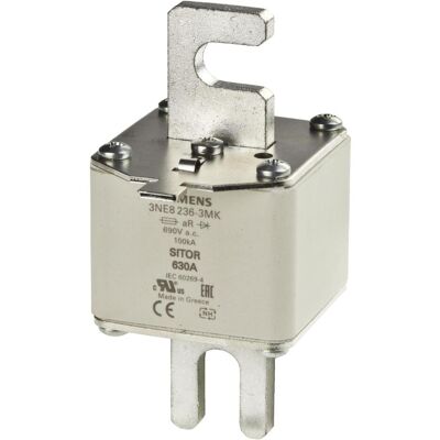 Siemens 3NE8222-3MK Cartouche-fusible - SITOR 125A - Publicité Siemens 3NE8222-3MK Cartouche-fusible - SITOR 125A - Publicité