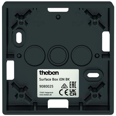 Theben, Détecteur de mouvements, Boîtier en saillie noir - Publicité Theben, Détecteur de mouvements, Boîtier en saillie noir - Publicité