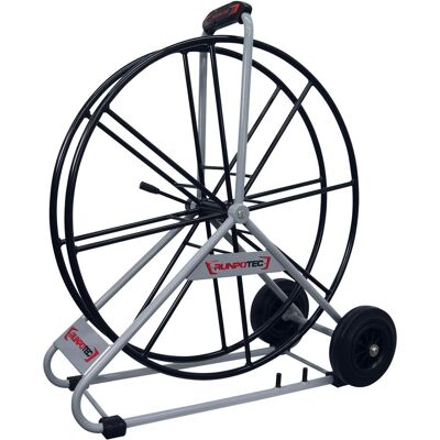 Runpotec, Système de tirage de câbles, RUNPO 20526 Dévidoir de câble Ø770mm étroit pour câbles de traction Ø10mm et 12mm - Publicité Runpotec, Système de tirage de câbles, RUNPO 20526 Dévidoir de câble Ø770mm étroit pour câbles de traction Ø10mm et 12mm - Publicité
