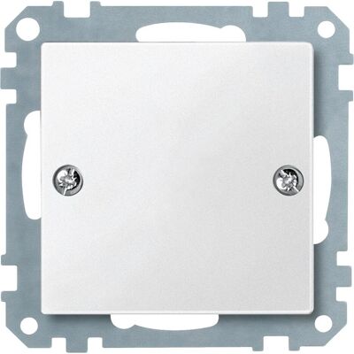 Merten, Accessoires Gamme d'interrupteurs, Couvercle cache trou 460619 blanc polaire Système M - Publicité Merten, Accessoires Gamme d'interrupteurs, Couvercle cache trou 460619 blanc polaire Système M - Publicité