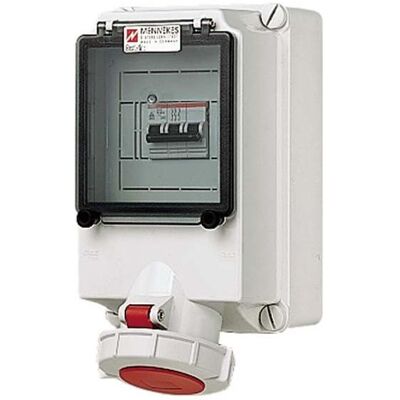 Mennekes MEN 7168 Prise Murale 63A5P 6H400V IP67 - Accessoire électrique - Publicité Mennekes MEN 7168 Prise Murale 63A5P 6H400V IP67 - Accessoire électrique - Publicité
