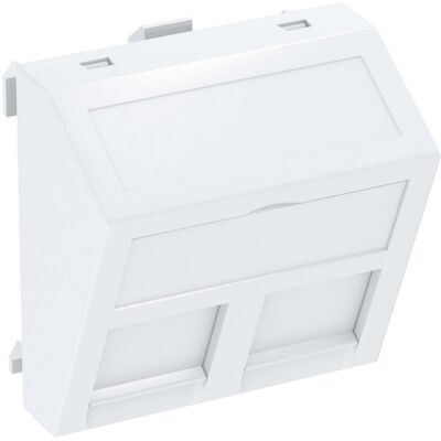 OBO Bettermann, Accessoires Gamme d'interrupteurs, DTS-2RM SWGR1 Support de données pour 2 modules de connexion Type RM 45x45mm - Publicité OBO Bettermann, Accessoires Gamme d'interrupteurs, DTS-2RM SWGR1 Support de données pour 2 modules de connexion Type RM 45x45mm - Publicité