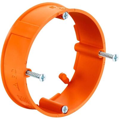 Kaiser Boîte de jonction, KAI 9155-72 Anneau de compensation d'enduit pour murs creux h=24, espacement des vis 67 mm avec - Publicité Kaiser Boîte de jonction, KAI 9155-72 Anneau de compensation d'enduit pour murs creux h=24, espacement des vis 67 mm avec - Publicité