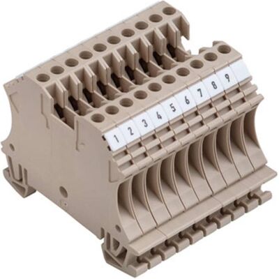 Weidmüller, Connecteur pour câble, Weidmller Borne de passage WDU 2.5/10 BEZ/NE Contenu : 10 pcs (1020800000) - Publicité Weidmüller, Connecteur pour câble, Weidmller Borne de passage WDU 2.5/10 BEZ/NE Contenu : 10 pcs (1020800000) - Publicité