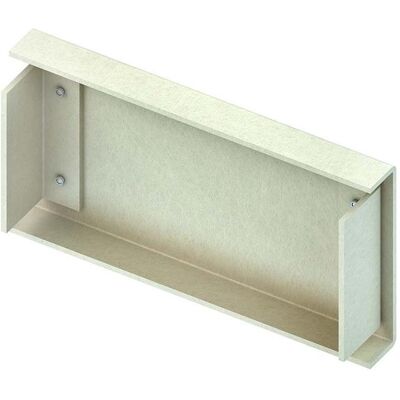 Niedax, Accessoires de câblage, NIE ULKE 100.400 Couvercle d'extrémité en PRV, 100x400 mm - Publicité Niedax, Accessoires de câblage, NIE ULKE 100.400 Couvercle d'extrémité en PRV, 100x400 mm - Publicité
