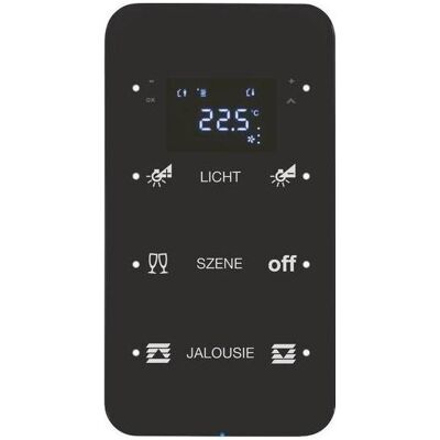 Berker 75643165, Thermostat, Noir - Publicité Berker 75643165, Thermostat, Noir - Publicité