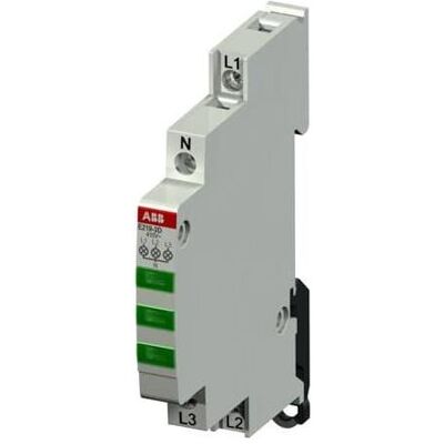 ABB, Alarme, Voyant lumineux E219-3D 3 LED vertes - Publicité ABB, Alarme, Voyant lumineux E219-3D 3 LED vertes - Publicité