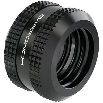 Barrow Raccord Hardtube 12mm, raccord G1/4" - noir, Raccord, Noir - Publicité Barrow Raccord Hardtube 12mm, raccord G1/4" - noir, Raccord, Noir - Publicité