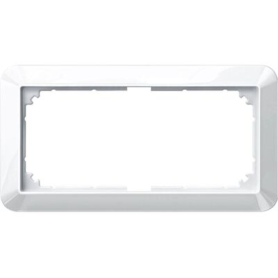 Merten, Accessoires Gamme d'interrupteurs, Cadre 2f polws glz 1-M Kst f.GEB-K 389819 - Publicité Merten, Accessoires Gamme d'interrupteurs, Cadre 2f polws glz 1-M Kst f.GEB-K 389819 - Publicité