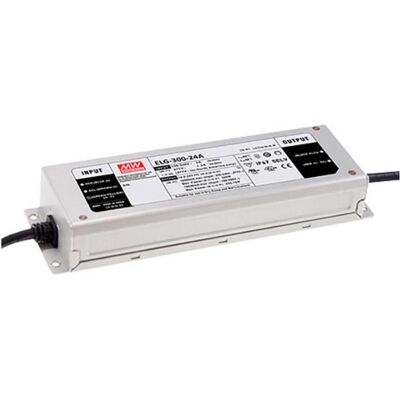 MeanWell MEAN WELL ELG-300-24A, 300 W, IP20, 100 - 305 V, 24 V, 77 mm, 246 mm (300 W), Alimentation PC, Gris - Publicité MeanWell MEAN WELL ELG-300-24A, 300 W, IP20, 100 - 305 V, 24 V, 77 mm, 246 mm (300 W), Alimentation PC, Gris - Publicité