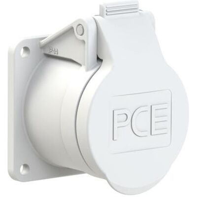 PCE, Prise de courant, 44.120 WCD Unterputz CEE 16A - 42V - 3P - IP44 - 12h - weiss - Publicité PCE, Prise de courant, 44.120 WCD Unterputz CEE 16A - 42V - 3P - IP44 - 12h - weiss - Publicité