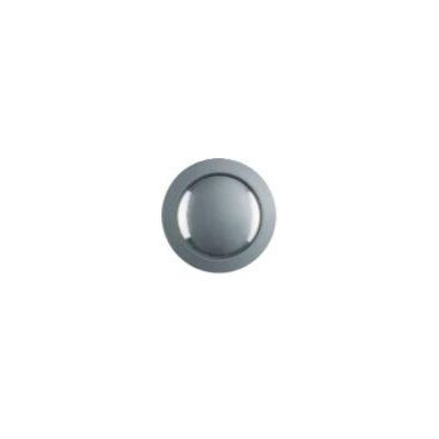 Elcom, Sonnette + interphone, Bouton-poussoir d'appel chromé - Publicité Elcom, Sonnette + interphone, Bouton-poussoir d'appel chromé - Publicité