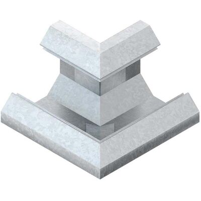 Niedax, Conduite des câbles, NIE PLA120-78C Canal pour pupitre, angle extérieur 90° 120x120x78mm, laqué époxy, version spéciale (12 cm) - Publicité Niedax, Conduite des câbles, NIE PLA120-78C Canal pour pupitre, angle extérieur 90° 120x120x78mm, laqué époxy, version spéciale (12 cm) - Publicité