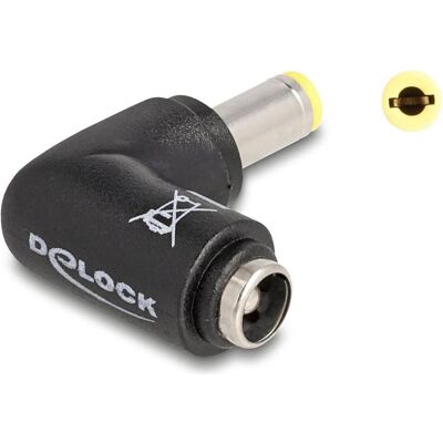 Delock, Adaptateur électrique, Adaptateur DC 5,5 x 2,5 mm mâle vers 5,5 x 2,5 mm femelle (Connecteur DC) - Publicité Delock, Adaptateur électrique, Adaptateur DC 5,5 x 2,5 mm mâle vers 5,5 x 2,5 mm femelle (Connecteur DC) - Publicité