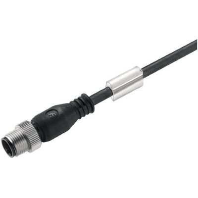 Weidmüller Câble pour capteurs/actionneurs SAIL-M12G-4-20U, Câble + prise électronique, Noir - Publicité Weidmüller Câble pour capteurs/actionneurs SAIL-M12G-4-20U, Câble + prise électronique, Noir - Publicité
