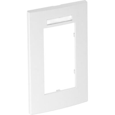 OBO Bettermann - Modèle AR45-BSF2 - Blanc - Cadre électrique - Publicité OBO Bettermann - Modèle AR45-BSF2 - Blanc - Cadre électrique - Publicité