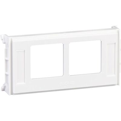 Schneider, Accessoires Gamme d'interrupteurs, Plaque de montage avec panneau d'affichage 2XActassi 125/250 blanc RAL9016 Type:CYB-DP 5971740 - Publicité Schneider, Accessoires Gamme d'interrupteurs, Plaque de montage avec panneau d'affichage 2XActassi 125/250 blanc RAL9016 Type:CYB-DP 5971740 - Publicité