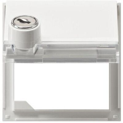 Gira 069766 Cadre adaptateur avec couvercle à clapet - Accessoires interrupteurs - Publicité Gira 069766 Cadre adaptateur avec couvercle à clapet - Accessoires interrupteurs - Publicité