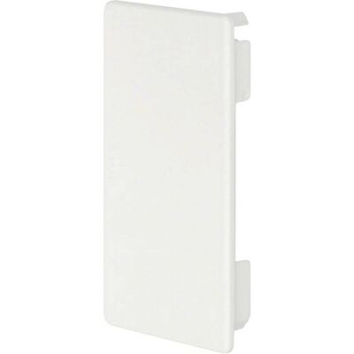 Hager FB6011069016 Embout Blanc - Canal de Guidage de Câbles 60x110mm - Publicité Hager FB6011069016 Embout Blanc - Canal de Guidage de Câbles 60x110mm - Publicité