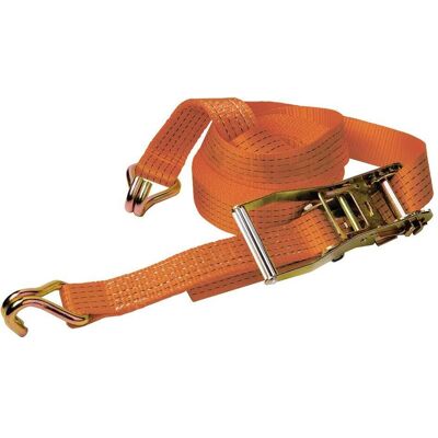 Delta, Sangle de serrage + matériel de chargement, CO.SB.025.05.2.OR Zurrgurt mit Ratsche - 25 mm x 5 Meter - 500 daN - Orange - Publicité Delta, Sangle de serrage + matériel de chargement, CO.SB.025.05.2.OR Zurrgurt mit Ratsche - 25 mm x 5 Meter - 500 daN - Orange - Publicité