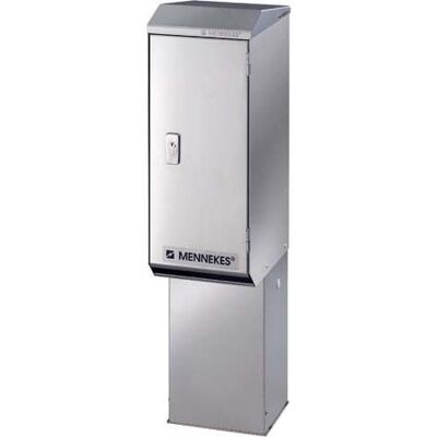 Mennekes, Distributeur de chantier, MEN 15740 Combi TOWER AMAXX m. T Acier inoxydable brut - Publicité Mennekes, Distributeur de chantier, MEN 15740 Combi TOWER AMAXX m. T Acier inoxydable brut - Publicité