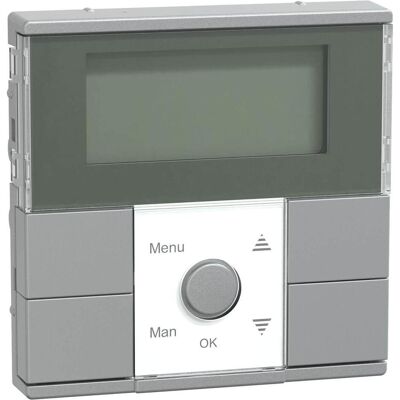 Merten, Minuterie, Module d'horloge, aluminium, système M MEG5755-0460 - Publicité Merten, Minuterie, Module d'horloge, aluminium, système M MEG5755-0460 - Publicité
