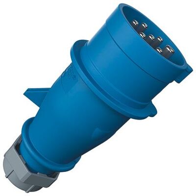 Mennekes, Prise + connecteur, MEN 743 32A7P 9H230V Connecteur AM-TOP IP44 HW/VN (CEI 60309) - Publicité Mennekes, Prise + connecteur, MEN 743 32A7P 9H230V Connecteur AM-TOP IP44 HW/VN (CEI 60309) - Publicité
