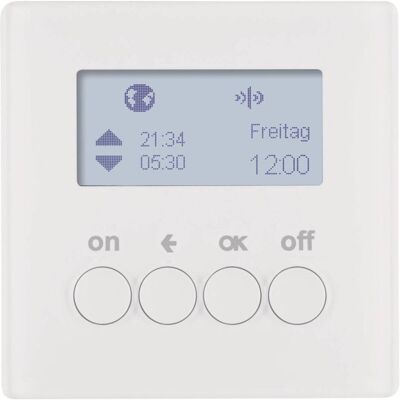 Berker, Minuterie, Horloge programmable KNX sans fil 85745229 - Publicité Berker, Minuterie, Horloge programmable KNX sans fil 85745229 - Publicité