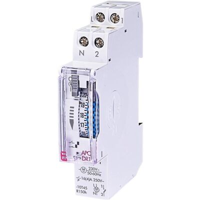 Eti-Polam Minuterie Analogique 1P 16A 230V - Minuterie - Publicité Eti-Polam Minuterie Analogique 1P 16A 230V - Minuterie - Publicité