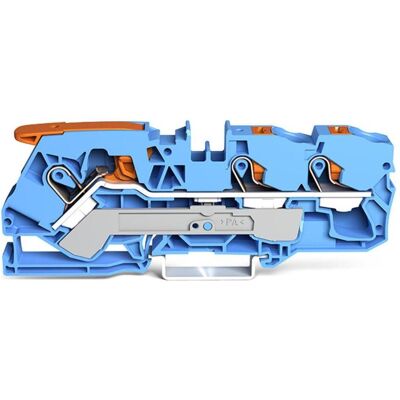 Wago 2110-5304, Accessoires électroniques + boîtier, Bleu - Publicité Wago 2110-5304, Accessoires électroniques + boîtier, Bleu - Publicité