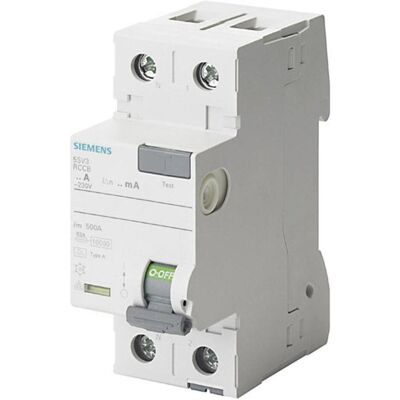 Siemens Disjoncteur, SIEM 5SV3311-6KL Disjoncteur différentiel type A 16A 1+N-pol. 30mA 2 - Publicité Siemens Disjoncteur, SIEM 5SV3311-6KL Disjoncteur différentiel type A 16A 1+N-pol. 30mA 2 - Publicité