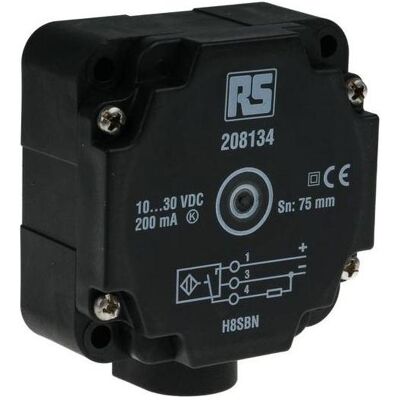 RS PRO Capteur inductif 75mm PNP IP67 - Publicité RS PRO Capteur inductif 75mm PNP IP67 - Publicité