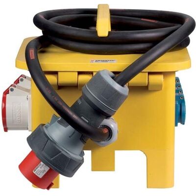Mennekes, Distributeur de chantier, MEN 70440 DISTRIBUTEURS EverGUM (4x, CEE 16/5, CEE 32/5, CEE 63/5, CEE 7/3) - Publicité Mennekes, Distributeur de chantier, MEN 70440 DISTRIBUTEURS EverGUM (4x, CEE 16/5, CEE 32/5, CEE 63/5, CEE 7/3) - Publicité