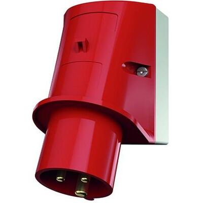 Mennekes, Prise + connecteur, MEN 345 32A3P 9H400V Fiche murale IP44 (CEE 32/3) - Publicité Mennekes, Prise + connecteur, MEN 345 32A3P 9H400V Fiche murale IP44 (CEE 32/3) - Publicité
