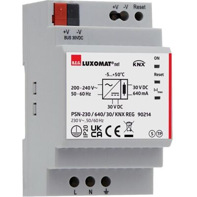 BEG, Installation électrique : petit matériel, PSN-230/640/30/KNX REG Adaptateur secteur - Publicité BEG, Installation électrique : petit matériel, PSN-230/640/30/KNX REG Adaptateur secteur - Publicité