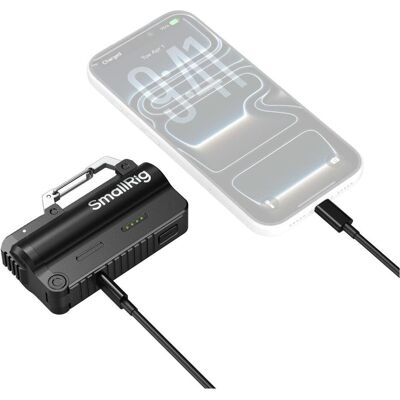 SmallRig 6090 5000mAh Battery and Charger Kit for 21700 Battery (Black) (Batterie de l'appareil photo, Chargeur de batterie d'appareil photo), Alimentation pour appareil photo, Noir - Publicité SmallRig 6090 5000mAh Battery and Charger Kit for 21700 Battery (Black) (Batterie de l'appareil photo, Chargeur de batterie d'appareil photo), Alimentation pour appareil photo, Noir - Publicité