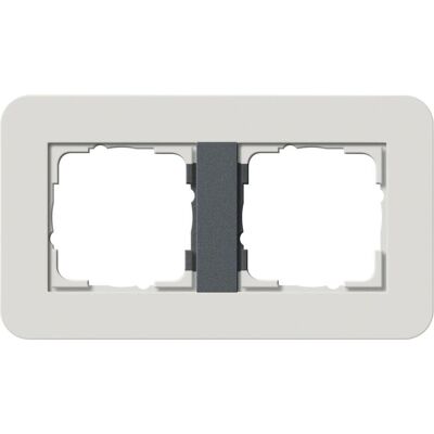 Gira Cadre de Protection à Deux Modules - Switch Frame Cover - Publicité Gira Cadre de Protection à Deux Modules - Switch Frame Cover - Publicité