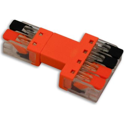 Isoled, Éclairage : accessoires, Connecteur de passage 2 pôles d'entrée, 2x2 pôles de sortie, 0,5-2,5mm², max. 250V/10A - Publicité Isoled, Éclairage : accessoires, Connecteur de passage 2 pôles d'entrée, 2x2 pôles de sortie, 0,5-2,5mm², max. 250V/10A - Publicité