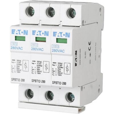 Eaton 158330 Parafoudre - 3 pôles, IP20, Max 280V - Publicité Eaton 158330 Parafoudre - 3 pôles, IP20, Max 280V - Publicité