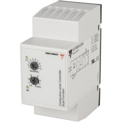 Carlo Gavazzi Niveaurelæ 24Vac/Dc - Sensibilité réglable - Relais - Publicité Carlo Gavazzi Niveaurelæ 24Vac/Dc - Sensibilité réglable - Relais - Publicité