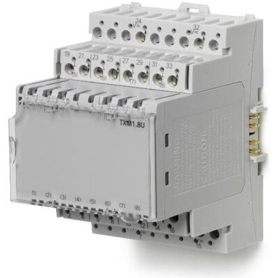 Siemens TXM1.8U Module universel avec 8 points de données, Relai - Publicité Siemens TXM1.8U Module universel avec 8 points de données, Relai - Publicité