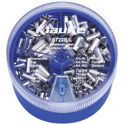 Klauke ST22B Assortiment - Embouts sans isolation Argent 4-16mm² - Publicité Klauke ST22B Assortiment - Embouts sans isolation Argent 4-16mm² - Publicité