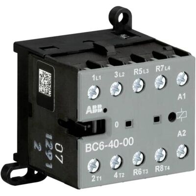 ABB BC6-40-00-07 - Relais 12VDC - 4 Contacts - Publicité ABB BC6-40-00-07 - Relais 12VDC - 4 Contacts - Publicité