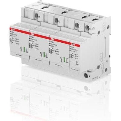 ABB, Protection contre les surtensions, Parafoudres - Publicité ABB, Protection contre les surtensions, Parafoudres - Publicité