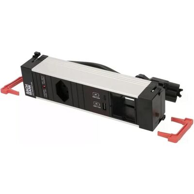 Bachmann - POWER FRAME 1x T13 - USB A/C - Power strip - Publicité Bachmann - POWER FRAME 1x T13 - USB A/C - Power strip - Publicité