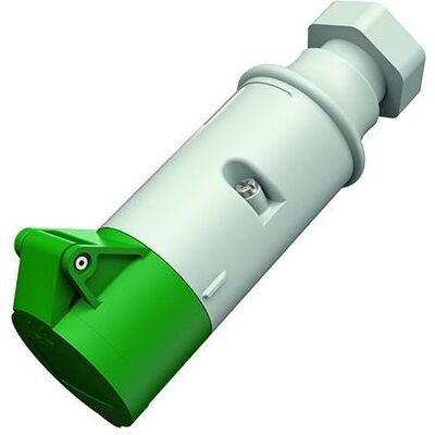 Mennekes, Prise + connecteur, MEN 729A 32A3P 4H 50V100-200HZ Connecteur IP44 (CEI 60309) - Publicité Mennekes, Prise + connecteur, MEN 729A 32A3P 4H 50V100-200HZ Connecteur IP44 (CEI 60309) - Publicité